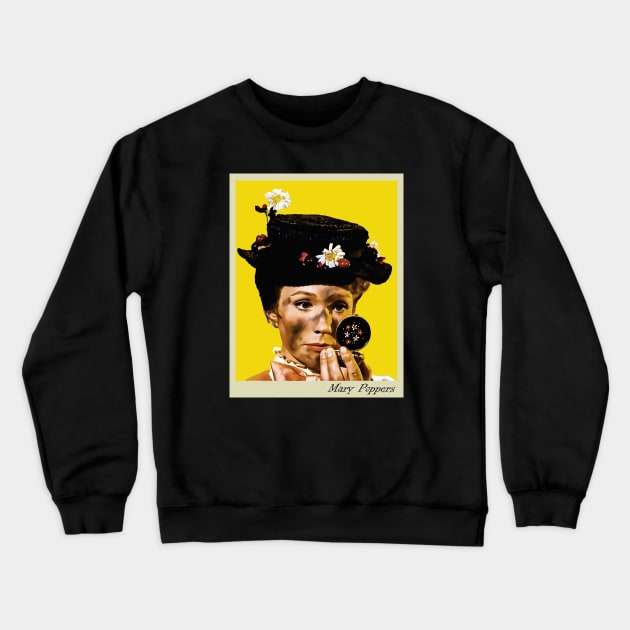 Mary poppins POTRAIT WOMAN Crewneck Sweatshirt by fatkahstore